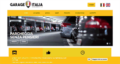 Desktop Screenshot of parcheggiogarageitalia.com